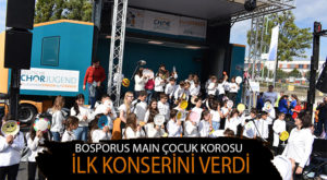 Bosporus Main Proje Çocuk Korosu, ilk konserini verdi