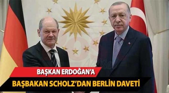 Erdoğan’a Berlin daveti