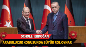 Scholz, Erdoğan arabulucu olsun