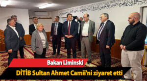 Bakan Liminski, DİTİB Sultan Ahmet Camii’ni ziyaret etti