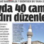 1 ayda 40 camiye saldırı düzenlendi